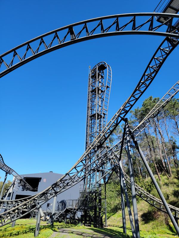 image of large rollercoaster, highlighting Aidaptive Consulting doing a classification assessment